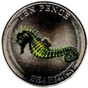 10 Pence (Rockpool Wildlife - Seahorse Color)