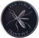 10 Pence (Peatland - Crane Fly)