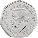 50 Pence (100 years of Grand Prix in Britain)