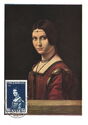 Léonard DE VINCI. Portrait presumed to be Lucrezia Crivelli.