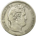 5 Francs (Louis Philips I. - Limoges. Laureated. Domard)
