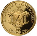 100 CFA Francs (Africa Big Five - Lion)