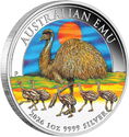 1 Dollar (Australian Emu - Color)