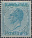 King Leopold I in Profile. Perforation 15