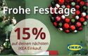 Frohe Festtage 15%