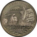 1 Peso (500th Anniversary of Discovery of America)