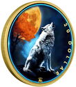 20 Dollars (Wildlife WWF - Wolf - Gilt, Color)