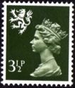 Queen Elizabeth II - 3½p Machin Portrait