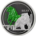 1 Dollar (Rho Dimension - Bull and Bear - Green)
