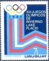 Poster of the Olympic Winter Games, Lake Placid 1980