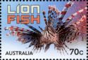 Red Lionfish (Pterois volitans)