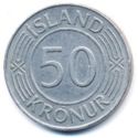 50 Kronur (Parliament Building)
