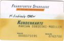 Frankfurter Sparkasse - Kundenkarte