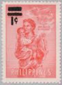 Liberation of Manila. Overprints