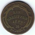 1 Kreutzer ("Ein")