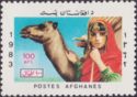 Woman with Dromedary (Camelus dromedarius)