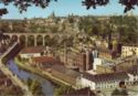 Luxembourg. Lower Town of Clausen and Upper Town