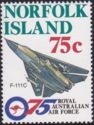 F-111C Jet Fighter with Anniversary Emblem