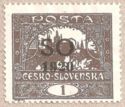 Hradcany at Prague - overprint S O 1920