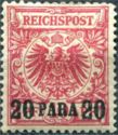 overprint on Reichpost