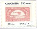Brand SCADTA for Colombia MiNr. 4