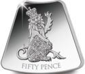 50 Pence (The Lion of England)