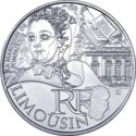 10 Euro (Limousin - mistress Madame de Pompadour)