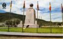 Tourism in Ecuador - Equatorial Monument near Quito