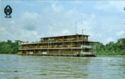 Tourism in Ecuador - Flotel (floating hotel) in eastern rain