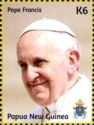 His Holiness Pope Francis (gold border)