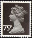 Queen Elizabeth II - 75p Decimal Machin