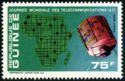 Map of Africa and Satellites