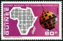Map of Africa and Satellites
