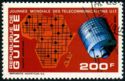 Map of Africa and Satellites