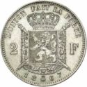 2 Francs (French legend - With Cross on Crown)