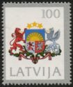 Great Coat of Arms of Latvia with Bearers