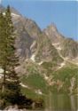Morskie Oko and Monk mountain (2068 m)