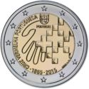 2 Euro (150th Anni. Of Portuguese Red Cross)