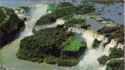 Aerial view of Iguazu Falls