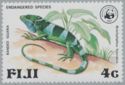 Fiji Banded Iguana (Brachylophus fasciatus)