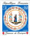 Faience de Quimper perf 13½ x 13