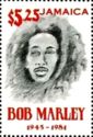 Portrait of Bob Marley