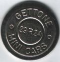 Gettone Mini Cars