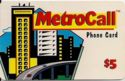 MetroCall Phone Card $ 5