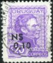 General Jose Artigas (1764-1850) overprinted