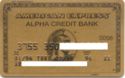 AMERICAN EXPRESS Gold ALPHA CREDIT BANK (09/95)