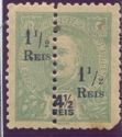 Carlos I 2 Halfs Overprinted