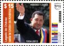Waving Hugo Chávez (1954-2013)