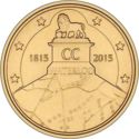 2½ Euro (200th Anniversary of The Battle of Waterloo)