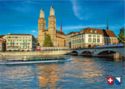 Zurich & Limmat river